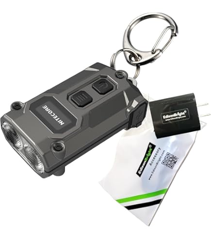 Amazon.com: Nitecore TINI2 Titanium 500 Lumen USB Rechargeable LED